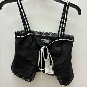 Rumored Vintage Love Cami Black/White